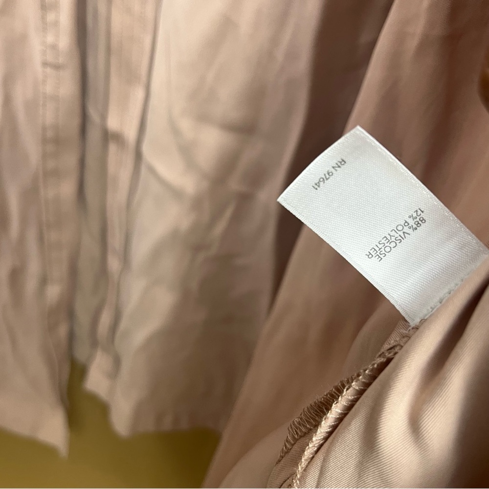 J. Jill Duster Jacket Lightweight Coat 1XL Neutral Peach - Picture 3 of 12